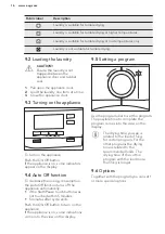 Preview for 16 page of AEG LAVATHERM 8DEC946S User Manual