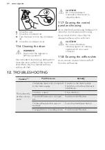 Preview for 22 page of AEG LAVATHERM 8DEC946S User Manual