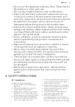 Preview for 5 page of AEG LAVATHERM 8DEE84W User Manual