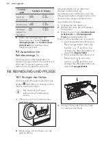 Preview for 40 page of AEG LAVATHERM 8DEE84W User Manual