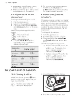 Предварительный просмотр 16 страницы AEG LAVATHERM 8DEE95S User Manual