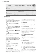 Предварительный просмотр 12 страницы AEG LAVATHERM 8DSC869C User Manual