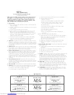 Preview for 31 page of AEG LAVATHERM 9DBA866C User Manual