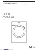 Preview for 1 page of AEG LAVATHERM 9DSE87B User Manual