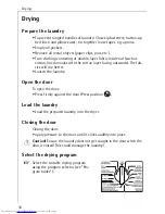 Preview for 16 page of AEG LAVATHERM T 520 Operating Instructions Manual