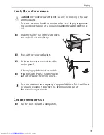 Preview for 19 page of AEG LAVATHERM T 520 Operating Instructions Manual