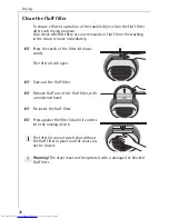 Preview for 20 page of AEG LAVATHERM T 520 Operating Instructions Manual