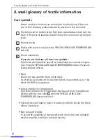 Preview for 24 page of AEG LAVATHERM T 520 Operating Instructions Manual