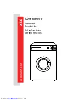 AEG LAVATHERM T3 Operating Instructions Manual предпросмотр