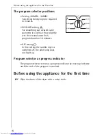 Предварительный просмотр 14 страницы AEG LAVATHERM T30 Operating Instructions Manual