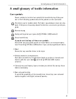 Предварительный просмотр 21 страницы AEG LAVATHERM T30 Operating Instructions Manual