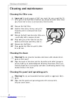 Предварительный просмотр 22 страницы AEG LAVATHERM T30 Operating Instructions Manual