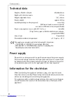 Предварительный просмотр 26 страницы AEG LAVATHERM T30 Operating Instructions Manual