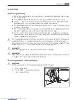 Предварительный просмотр 17 страницы AEG LAVATHERM T35850 User Manual