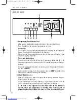 Предварительный просмотр 11 страницы AEG LAVATHERM T36800 Operating Instructions Manual