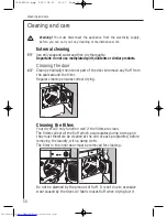 Предварительный просмотр 21 страницы AEG LAVATHERM T36800 Operating Instructions Manual