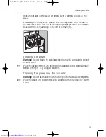 Предварительный просмотр 22 страницы AEG LAVATHERM T36800 Operating Instructions Manual