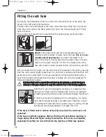 Предварительный просмотр 27 страницы AEG LAVATHERM T36800 Operating Instructions Manual