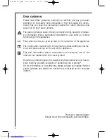 Preview for 2 page of AEG LAVATHERM T36840 Operating Instructions Manual