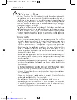 Preview for 4 page of AEG LAVATHERM T36840 Operating Instructions Manual