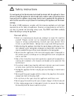 Предварительный просмотр 5 страницы AEG LAVATHERM T37400 Operating Instructions Manual