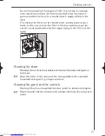 Предварительный просмотр 21 страницы AEG LAVATHERM T37400 Operating Instructions Manual