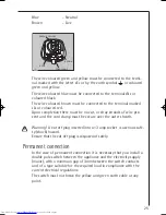 Предварительный просмотр 25 страницы AEG LAVATHERM T37400 Operating Instructions Manual