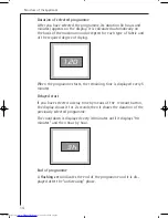 Preview for 14 page of AEG LAVATHERM T37800 Operating Instructions Manual