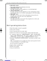 Preview for 16 page of AEG LAVATHERM T37800 Operating Instructions Manual