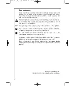 Preview for 2 page of AEG LAVATHERM T37840 Operating Instructions Manual