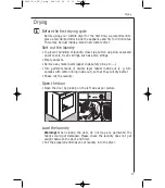 Preview for 17 page of AEG LAVATHERM T37840 Operating Instructions Manual