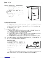 Preview for 40 page of AEG LAVATHERM T37850 User Manual