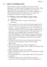 Preview for 3 page of AEG LAVATHERM T3DBN79V User Manual