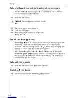 Preview for 18 page of AEG LAVATHERM T500 Operating Instructions Manual