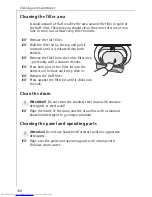 Preview for 24 page of AEG LAVATHERM T500 Operating Instructions Manual