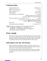 Preview for 29 page of AEG LAVATHERM T500 Operating Instructions Manual