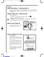 Предварительный просмотр 12 страницы AEG LAVATHERM T57800 User Information