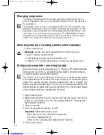 Предварительный просмотр 14 страницы AEG LAVATHERM T57800 User Information