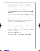 Предварительный просмотр 13 страницы AEG LAVATHERM T57819 User Information