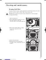 Предварительный просмотр 17 страницы AEG LAVATHERM T57819 User Information