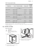 Предварительный просмотр 17 страницы AEG LAVATHERM T65170AV User Manual