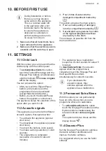 Preview for 23 page of AEG LFM8C9612S User Manual