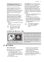 Preview for 21 page of AEG LFR71864B User Manual