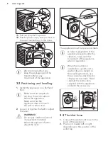 Предварительный просмотр 8 страницы AEG LFW6I7264B User Manual