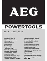 AEG LL1230 Original Instructions Manual preview