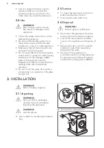 Preview for 6 page of AEG LP5281 User Manual