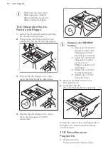 Preview for 58 page of AEG LP5281 User Manual