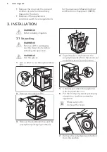 Предварительный просмотр 6 страницы AEG LP5482 User Manual