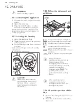 Предварительный просмотр 18 страницы AEG LP5482 User Manual