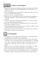 Preview for 8 page of AEG LW 60.0 Instructions For Use Manual